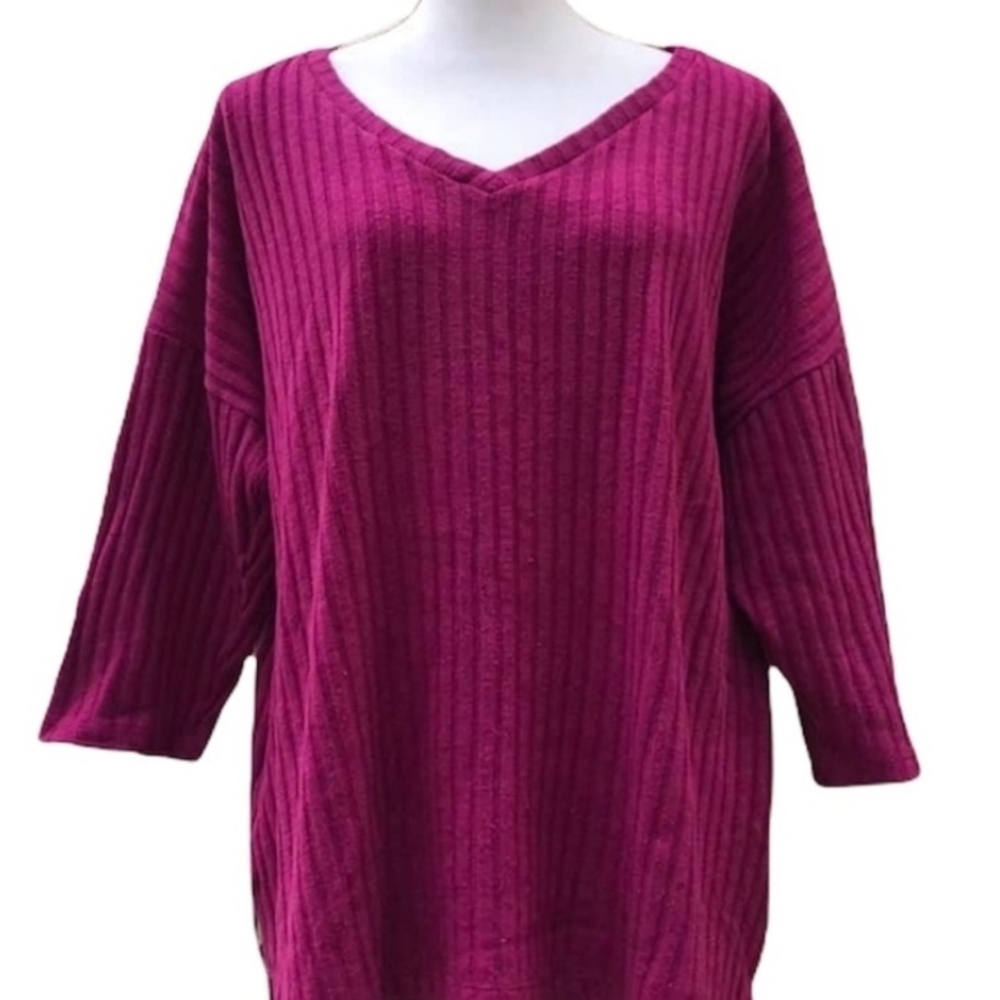 Faded Glory Deep Purple Sweater